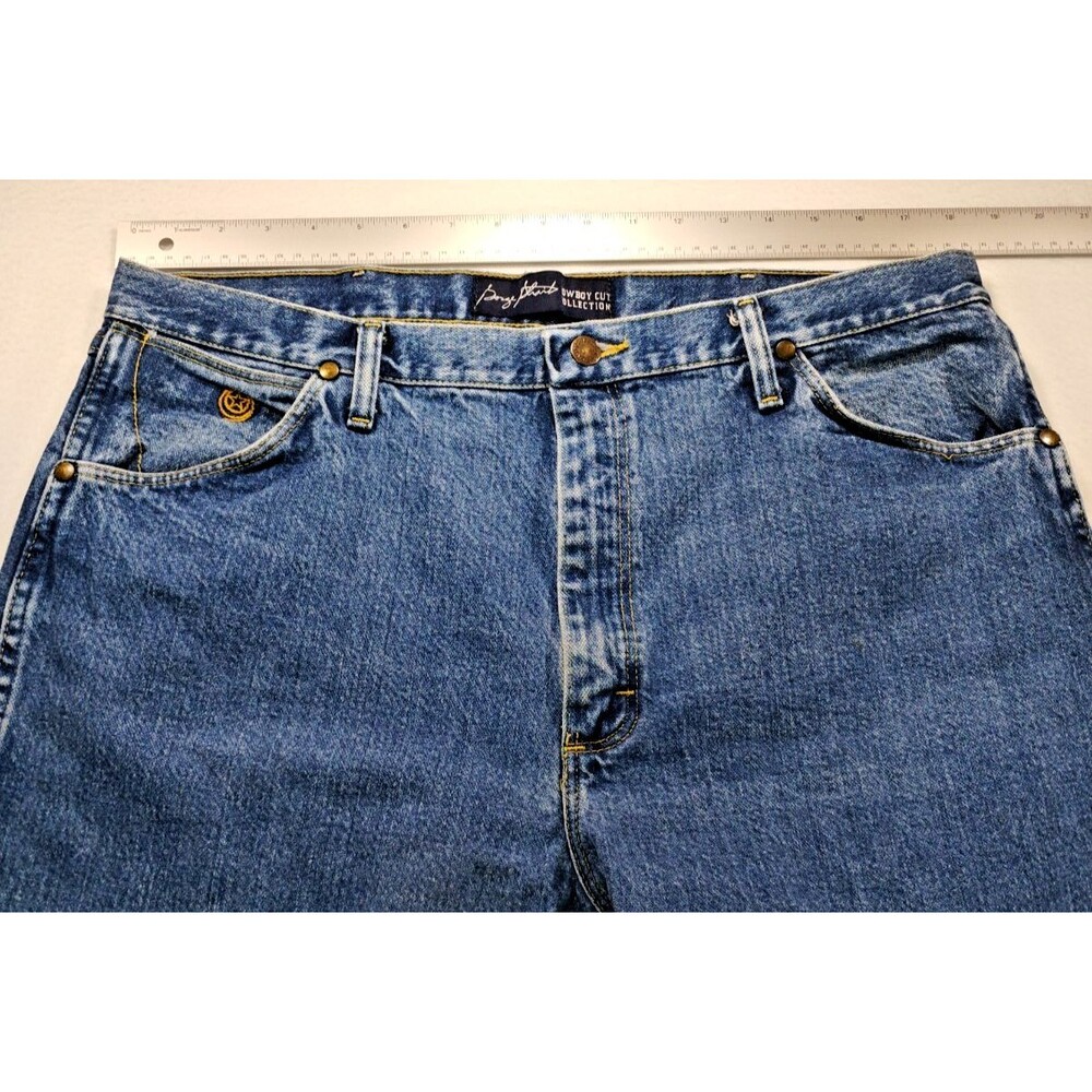 Wrangler George Strait Cowboy Cut Stacked Jeans 13MGSHD 38X30 Excellent Cond. - Picture 2 of 13